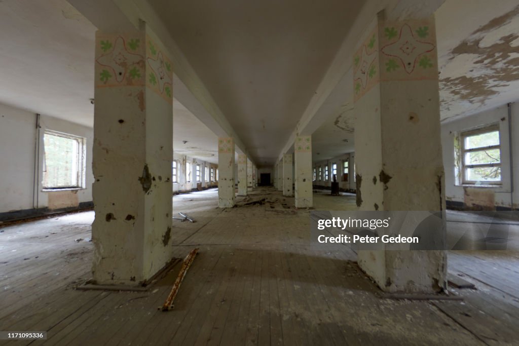 Abandoned secret soviet military base