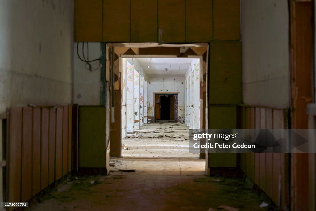 Abandoned secret soviet military base