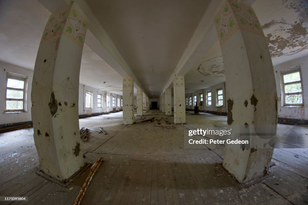 Abandoned secret soviet military base