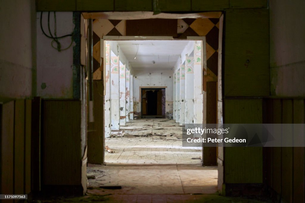 Abandoned secret soviet military base