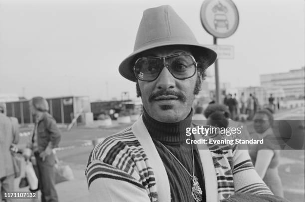 American singer Abdul "Duke" Fakir of The Four Tops, UK, 9th September 1976.