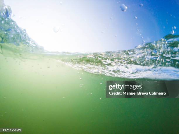 water texture - underwater camera stock pictures, royalty-free photos & images
