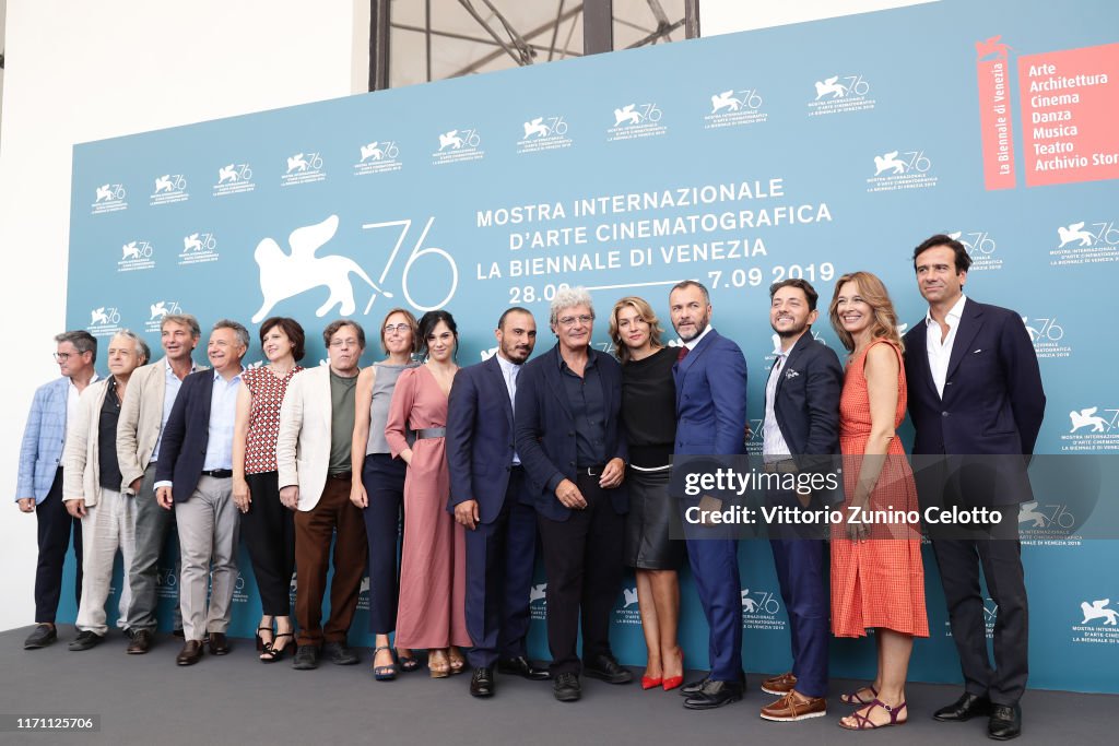 "Il Sindaco Del Rione Sanita" (The Mayor Of Rione Sanita) Photocall - The 76th Venice Film Festival