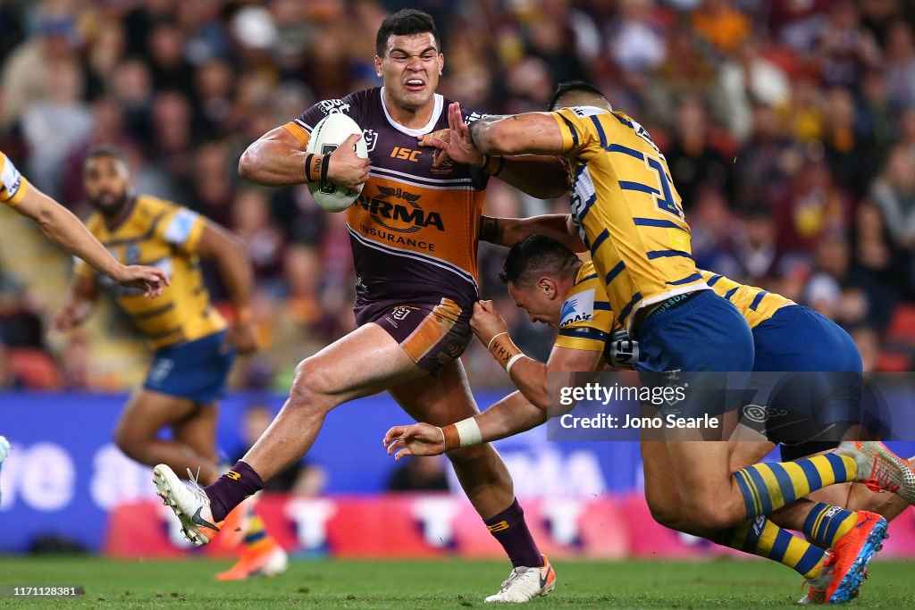 NRL Rd 24 - Broncos v Eels