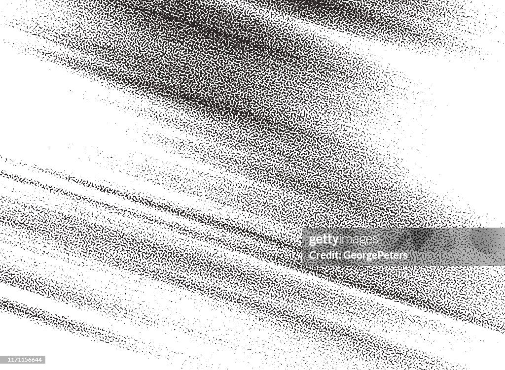 Fondo abstracto de Mezzotint. Afligido y desgastado