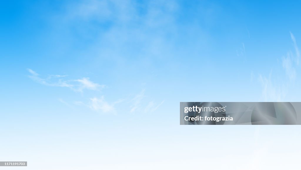 Blue Sky Background