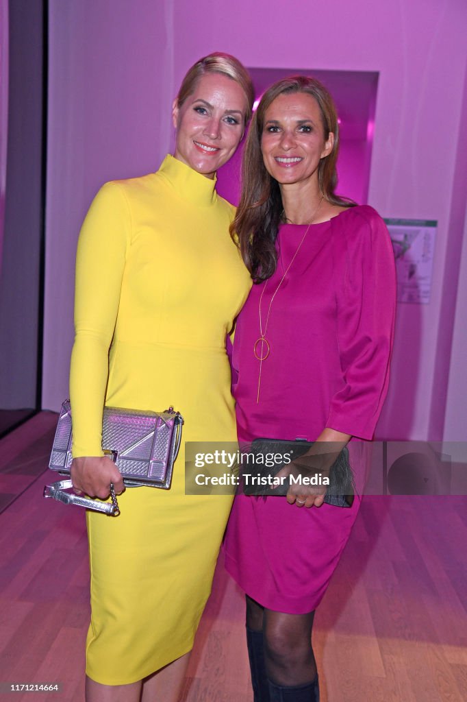 Julia Rakers Judith Rakers and Julia-Niharika Sen attend the Deutscher Radiopreis ...