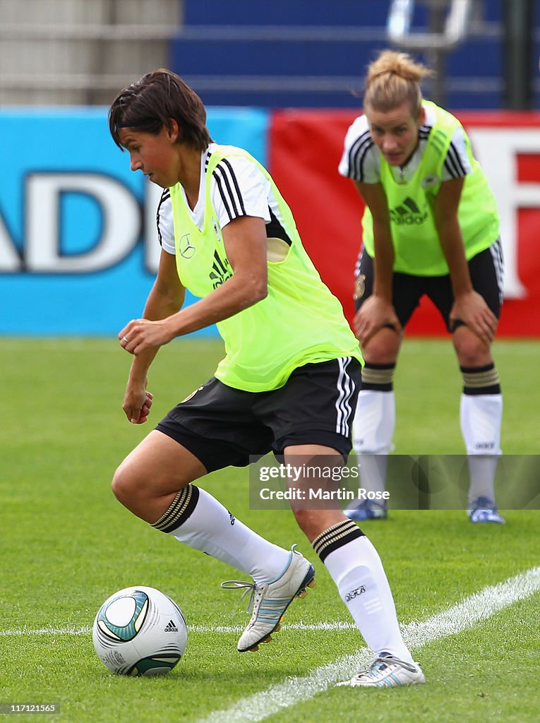 Germany Press Conference & Training - FIFA Women's World Cup 2011