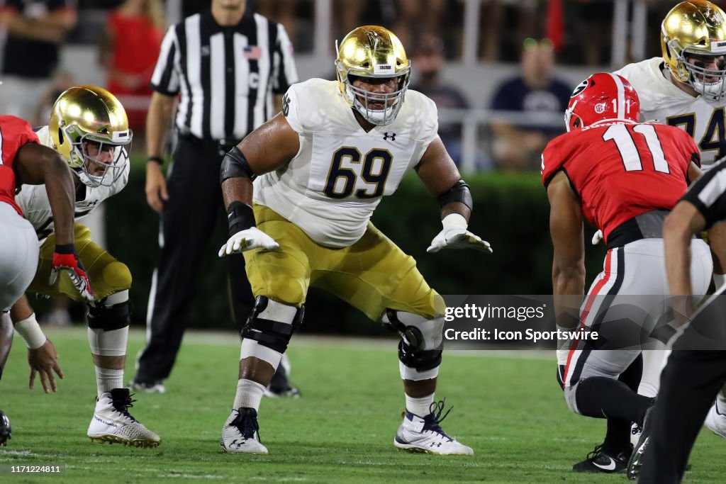COLLEGE FOOTBALL: SEP 21 Notre Dame at Georgia