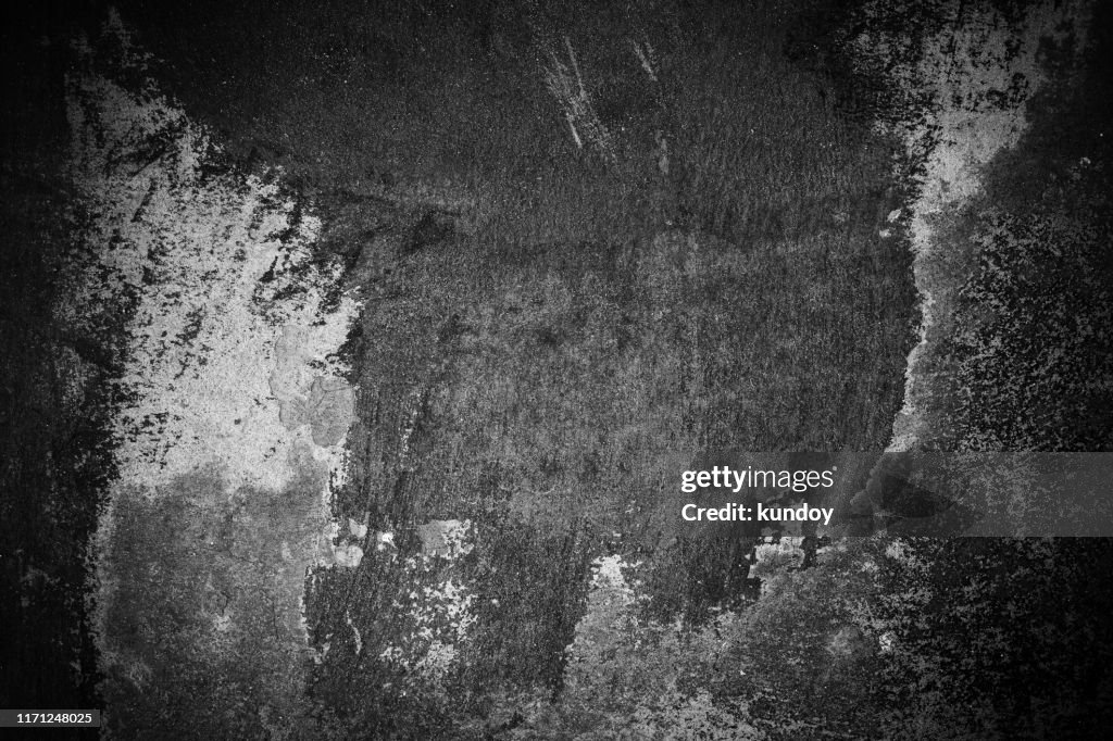 Abstract background from black concrete texture on wall with grunge and dirty.