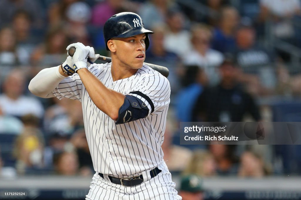 Oakland Athletics v New York Yankees
