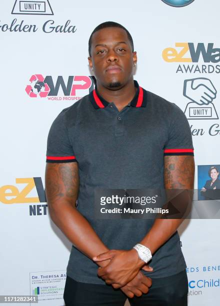 Anthony Bell attends the eZWay Awards Golden Gala at Center Club Orange County on August 30, 2019 in Costa Mesa, California.