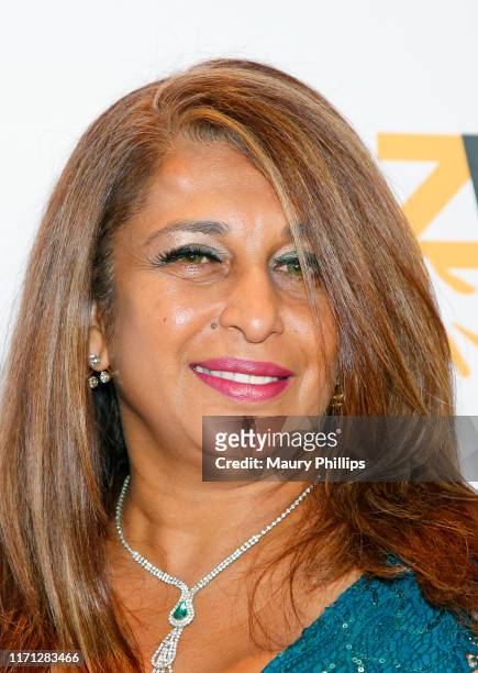 Sandrena Schumacher attends the eZWay Awards Golden Gala at Center Club Orange County on August 30, 2019 in Costa Mesa, California.