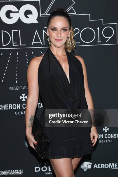 Carla Carrillo attends the black carpet of the "GQ Hombres del Año 2019" at Fronton Mexico on September 25, 2019 in Mexico City, Mexico