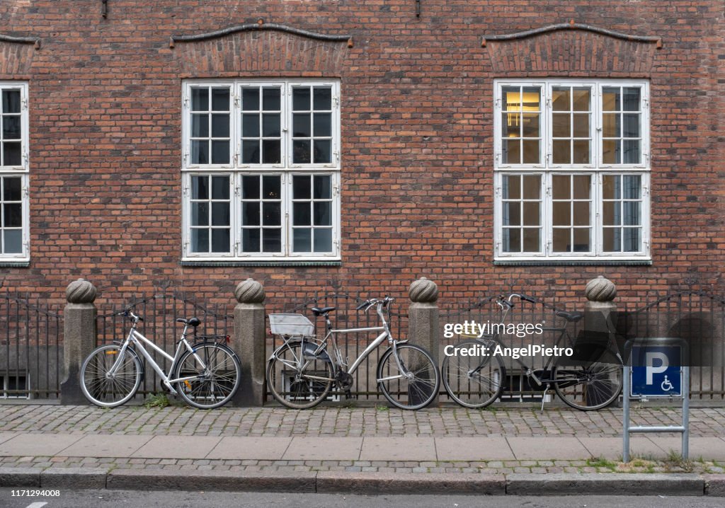Streets with bicycles
