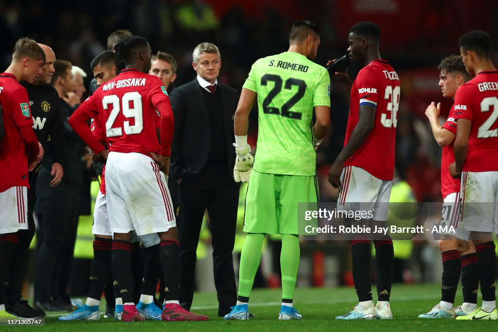 Manchester United v Rochdale AFC - Carabao Cup Third Round