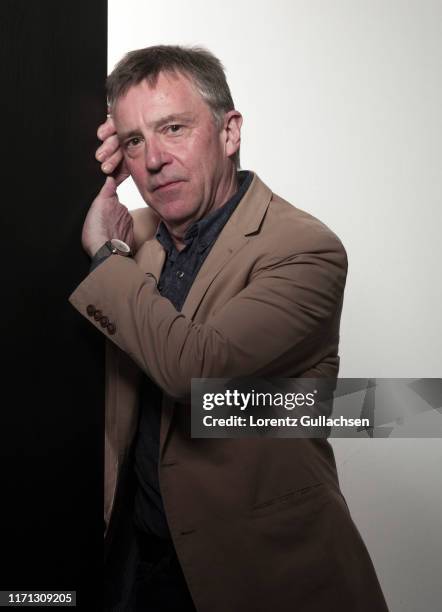 Journalist, writer and broadcaster John McCarthy is photographed at the Stratford Literary Festival on February 5, 2015 in Stratford-upon-Avon,...