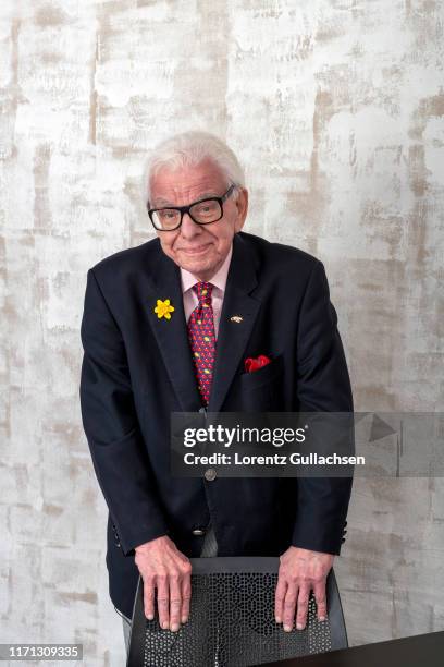 Comedian Barry Cryer is photographed April 28, 2019 in Stratford-upon-Avon, England.