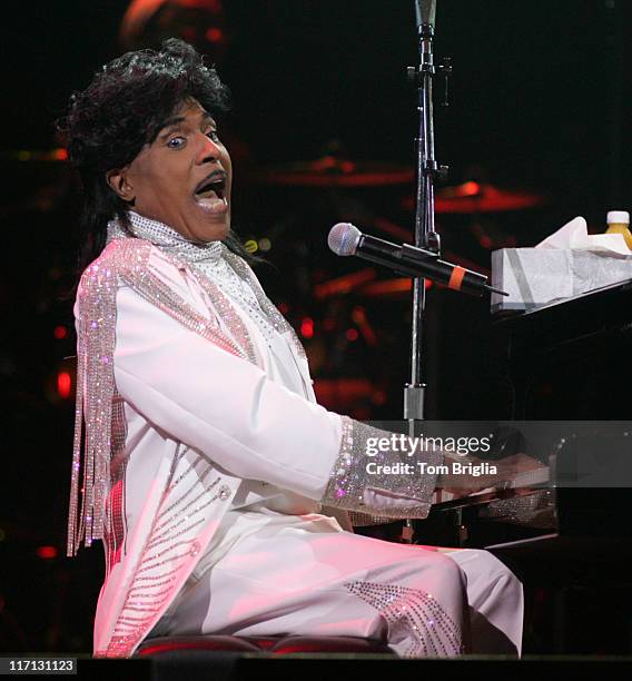 Little Richard during Little Richard in Concert at the House of Blues in Atlantic City - May 13, 2006 at House of Blues in Atlantic City, New Jersey,...