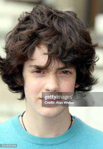 Skandar Keynes during The Chronicles of Narnia DVD Release London Photocall at County Hall in London, Great Britain.