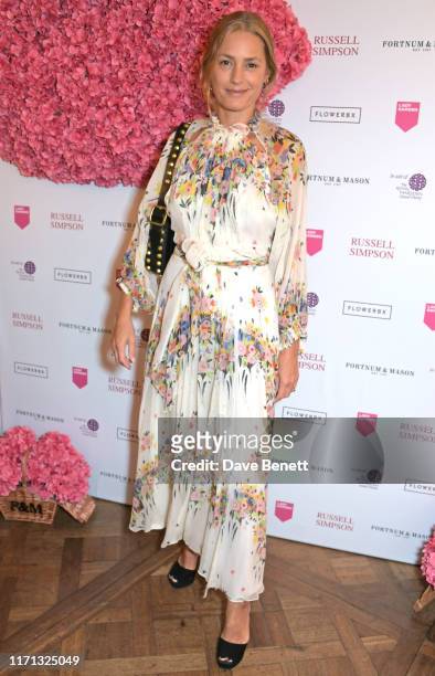 Yasmin Le Bon attends the 6th annual Lady Garden Foundation ladies lunch at Fortnum & Mason on September 26, 2019 in London, England.