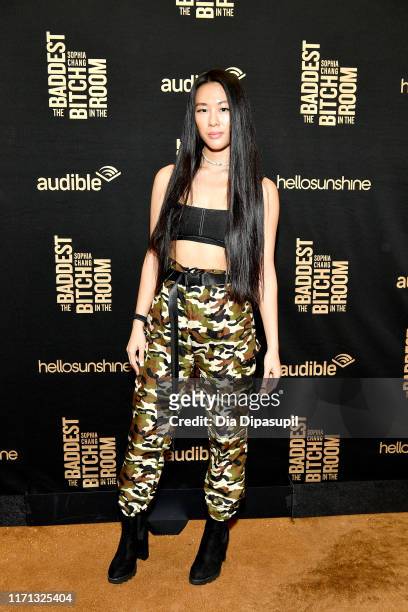 Kimmy Yam attends The Launch Of Sophia Chang's Audio Memoir THE BADDEST BITCH IN THE ROOM Hosted by Audible And Hello Sunshine at The Standard, High...