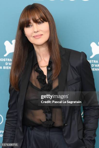 Monica Bellucci attends "Irreversible" photocall during the 76th Venice Film Festival on August 31, 2019 in Venice, Italy.