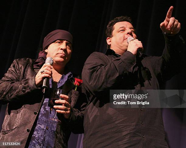 Steven Van Zandt and Steve Schirripa during The Sopranos Cast Press Conference and Photocall at Atlantic City Hilton - March 25, 2006 at Atlantic...