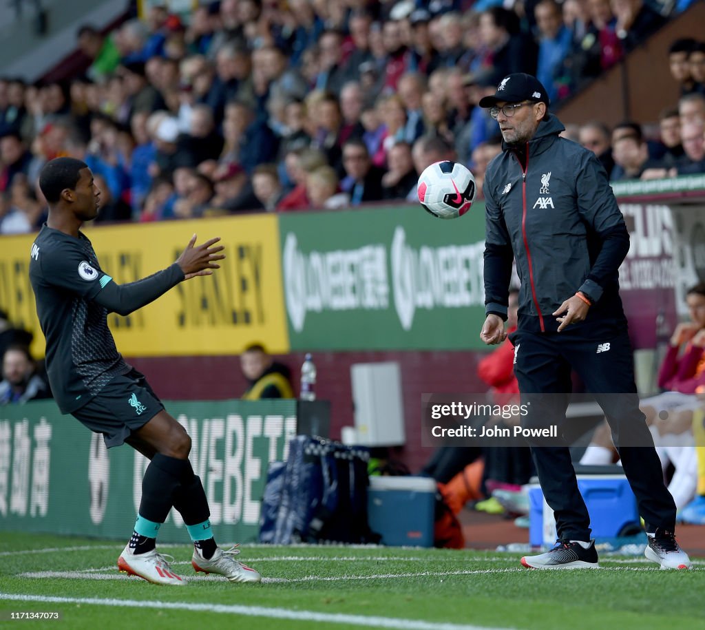 Burnley FC v Liverpool FC - Premier League