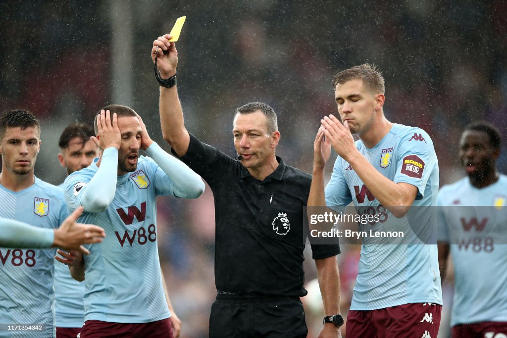 Crystal Palace v Aston Villa - Premier League