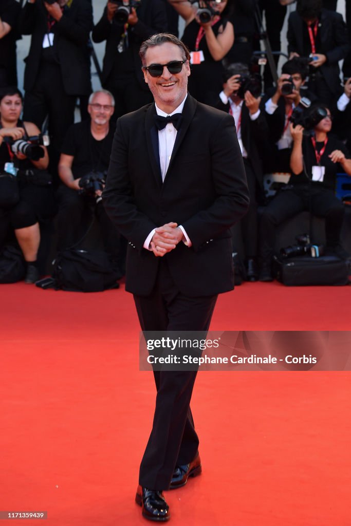 "Joker" Red Carpet Arrivals - The 76th Venice Film Festival