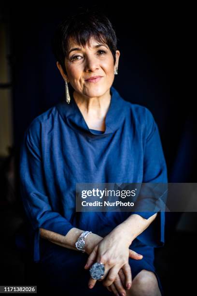 Paulina García poses during 67th San Sebastian Film Festival on September 26, 2019 in San Sebastian, Spain.