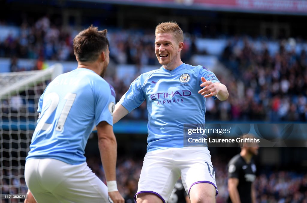 Manchester City v Brighton & Hove Albion - Premier League