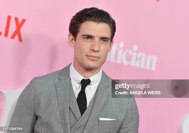 Screenwriter David Corenswet arrives for the Netflix premiere of "The Politician" at the DGA theatre in New York City on September 26, 2019.