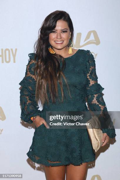 Mariana Echeverria attends the LaLa 100 recognize the new heroes golden carpet & show at Foro Hipodromo on September 26, 2019 in Mexico City, Mexico.