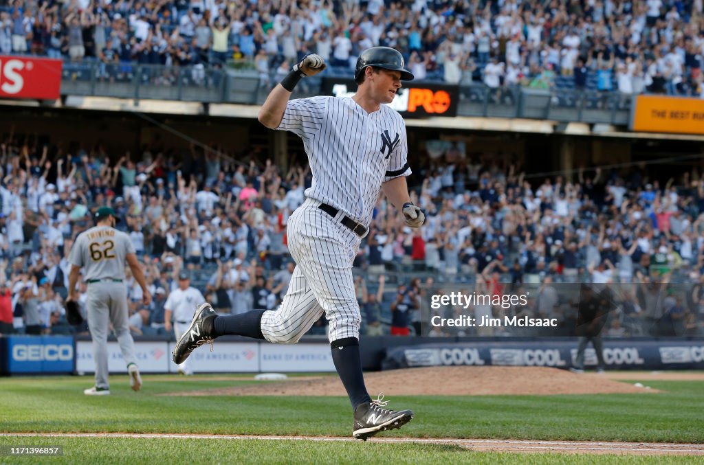 Oakland Athletics v New York Yankees