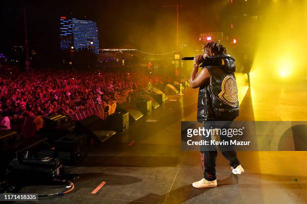 Juice Wrld performs onstage during Made In America - Day 1 at Benjamin Franklin Parkway on August 31, 2019 in Philadelphia, Pennsylvania.