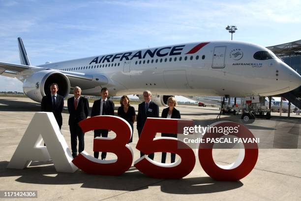 Chief Customer Officer at Rolls-Royce Dominic Horwood , Chief commercial Officer Airbus Christian Smith , the President and CEO of Air France...