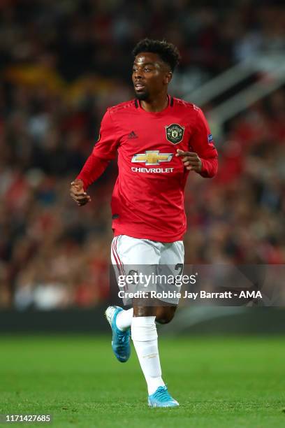 Angel Gomes of Manchester United during the UEFA Europa League group L match between Manchester United and FK Astana at Old Trafford on September 19,...