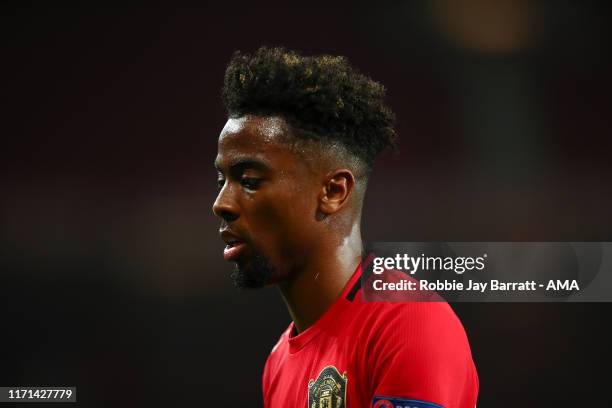 Angel Gomes of Manchester United during the UEFA Europa League group L match between Manchester United and FK Astana at Old Trafford on September 19,...