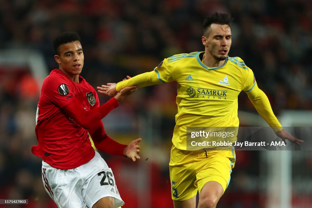 Manchester United v FK Astana: Group L - UEFA Europa League