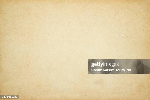 vintage brown paper background - material ストックフォトと画像