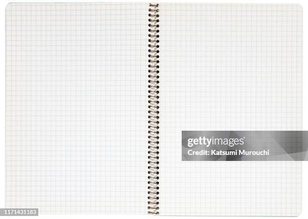 graph check notebook background - geblokt stockfoto's en -beelden