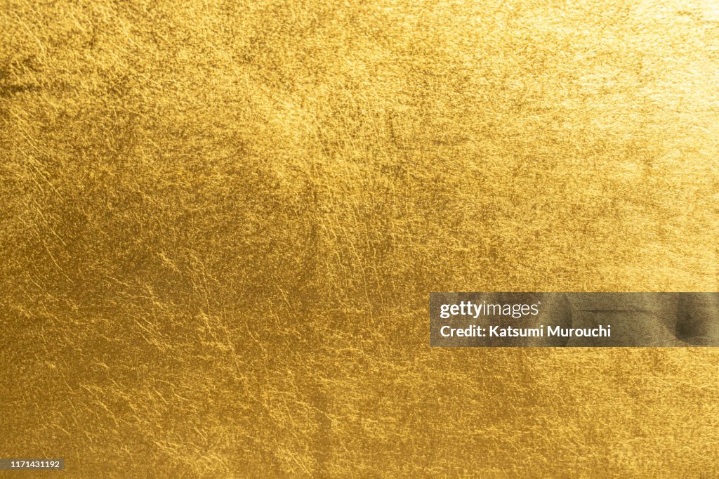 Gold foil background