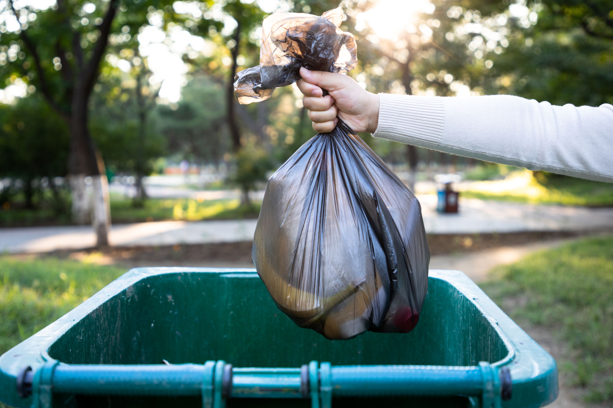 household waste bins