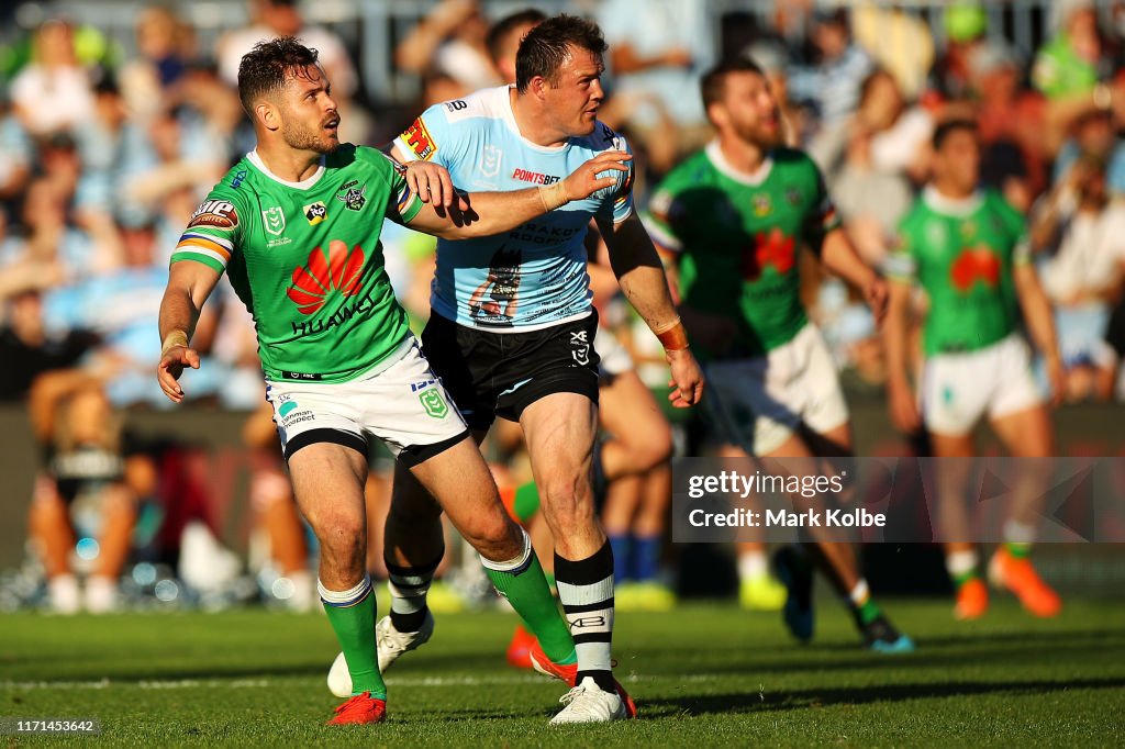 NRL Rd 24 - Sharks v Raiders