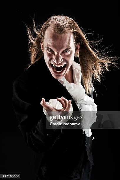 vampire beckons - bad actor stock pictures, royalty-free photos & images