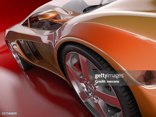 coche deportivos - coche del futuro fotografías e imágenes de stock