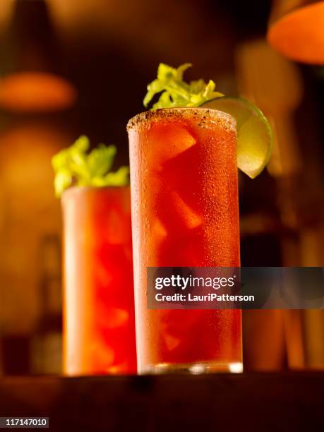 bloody mary cocktail - bloody mary stock pictures, royalty-free photos & images