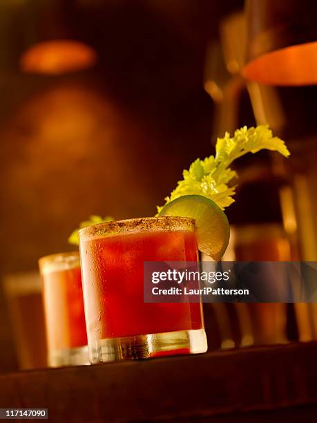 bloody mary cocktail - bloody mary stock pictures, royalty-free photos & images